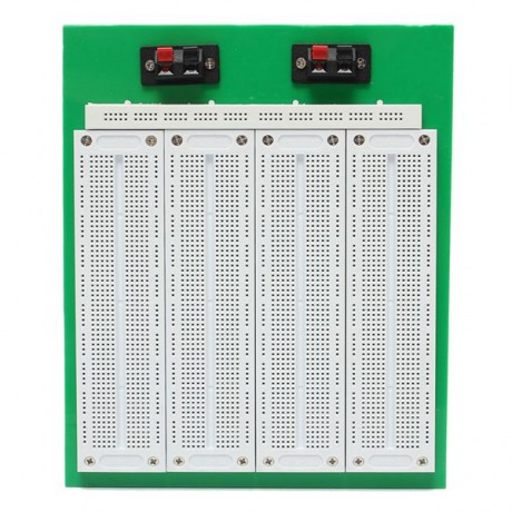 2860 Tie Points Solderless PCB Breadboard With Switch + 65Pcs Jumper Wire Cable